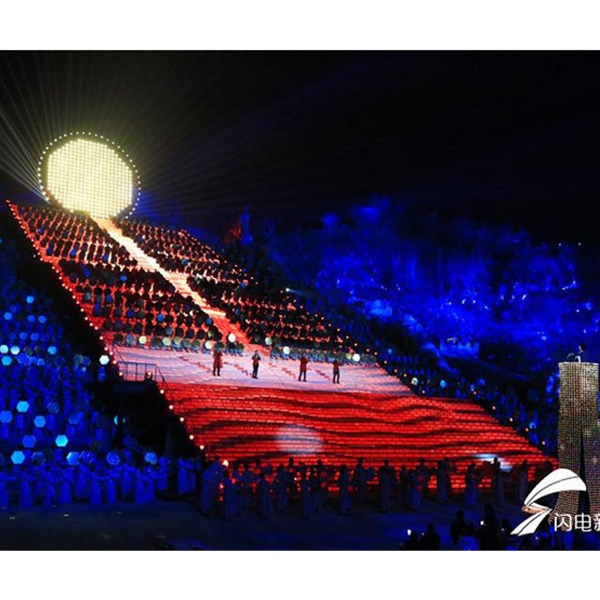 江苏央视春晚泰安站御用升降舞台